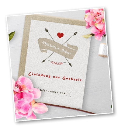 Wedding-Art Logo Design Pfeil Wedding-Art Pfeil